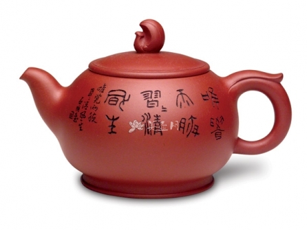 陆其明紫砂壶 醒狮  - 美壶网
