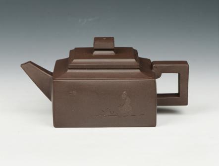 邵文紫砂壶 方山逸士  - 美壶网