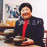 紫砂壶工艺师图片：曹婉芬 - 美壶网