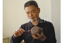 紫砂壶工艺师图片：潘跃明 - 美壶网