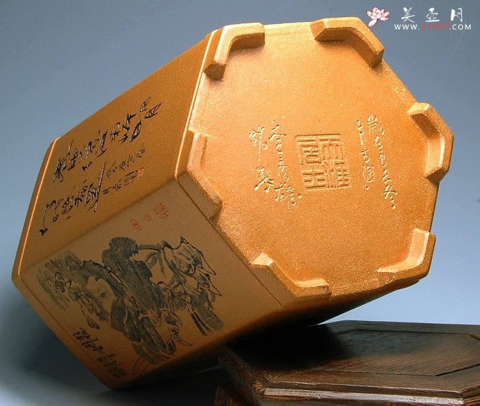 紫砂壶图片：李彦雄笔筒鉴赏 - 美壶网