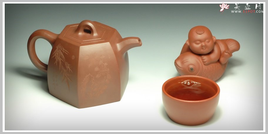 紫砂壶图片：追寻滇红 - 美壶网