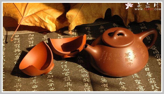 紫砂壶图片：瓢的故事 - 美壶网