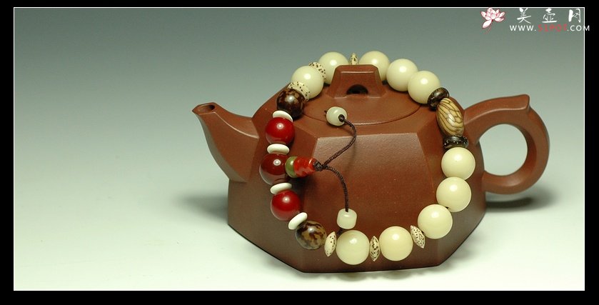 紫砂壶图片：下午串的几个菩提 百搭 - 美壶网