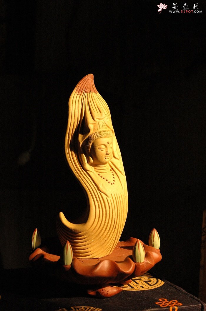 紫砂壶图片：观.音.莲.影 - 美壶网