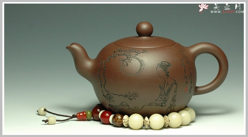 紫砂壶图片：一片冰心在玉壶 - 美壶网