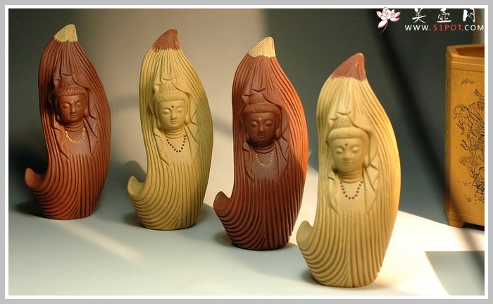 紫砂壶图片：观.音.莲.影 - 美壶网