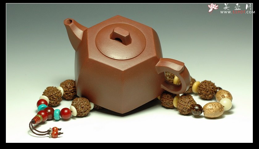 紫砂壶图片：下午串的几个菩提 百搭 - 美壶网