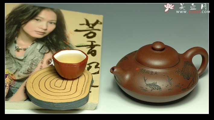 紫砂壶图片：几个壶的留影 - 美壶网