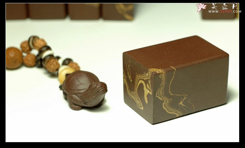 紫砂壶图片：手把件？印章？玩玩而已 - 美壶网