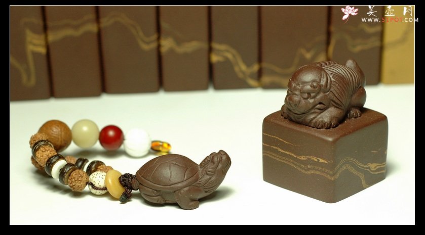 紫砂壶图片：手把件？印章？玩玩而已 - 美壶网