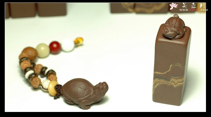 紫砂壶图片：手把件？印章？玩玩而已 - 美壶网