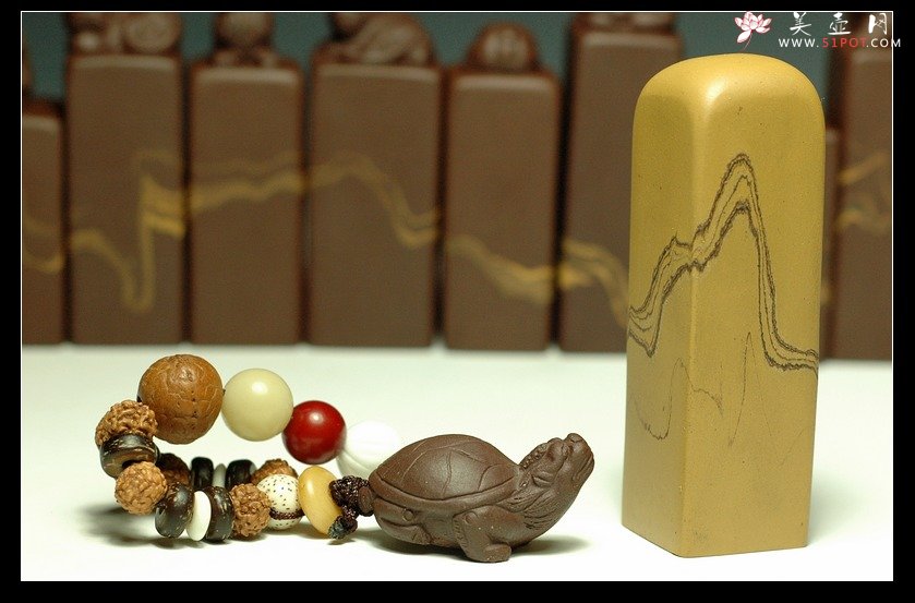 紫砂壶图片：手把件？印章？玩玩而已 - 美壶网