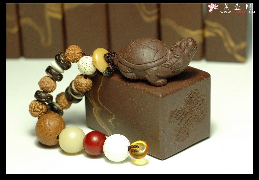 紫砂壶图片：手把件？印章？玩玩而已 - 美壶网