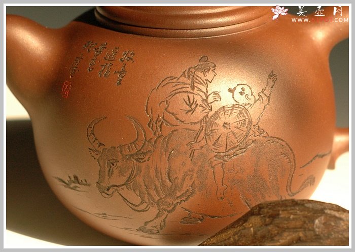 紫砂壶图片：素瓷传静夜，芳气满闲轩   -香灵 - 美壶网