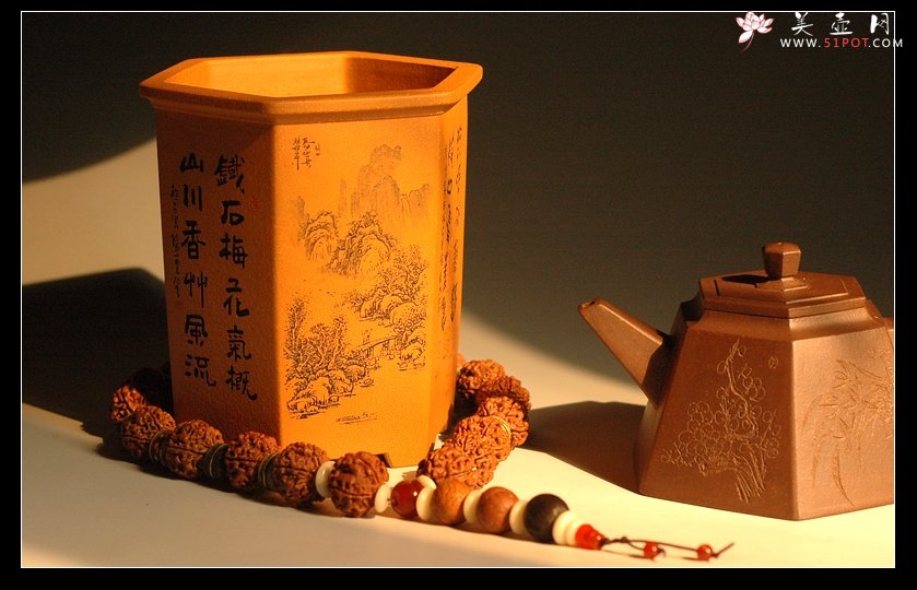 紫砂壶图片：六方知音 - 美壶网