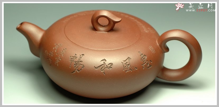 紫砂壶图片：莲年有鱼 惠风和畅 - 美壶网