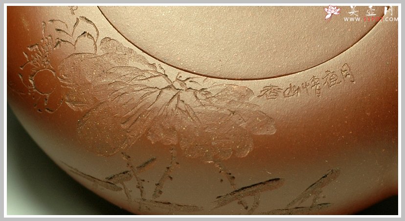 紫砂壶图片：莲年有鱼 惠风和畅 - 美壶网