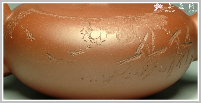 紫砂壶图片：莲年有鱼 惠风和畅 - 美壶网