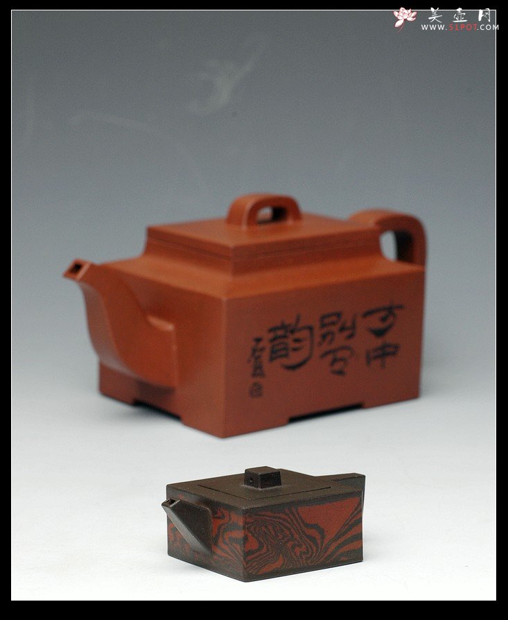 紫砂壶图片：兰香，枯木，好壶欣赏（周定华老师作品大小均孤品） - 美壶网