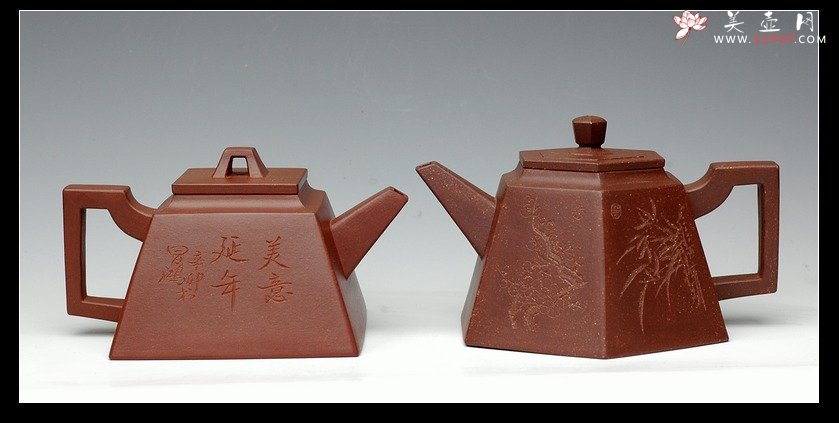 紫砂壶图片：方非一式 - 美壶网