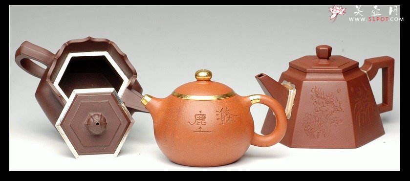 紫砂壶图片：时尚风之披金戴银：） - 美壶网