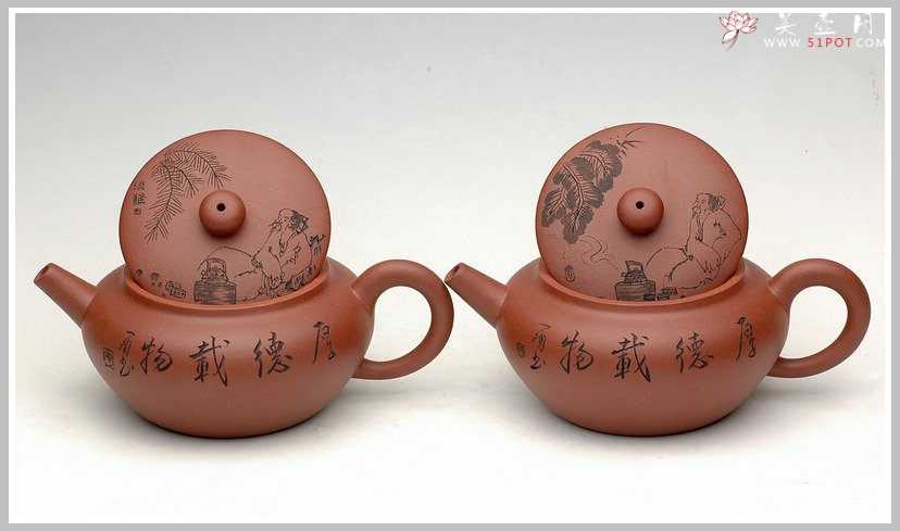 紫砂壶图片：双飞也需要换姿势o(∩_∩)o - 美壶网