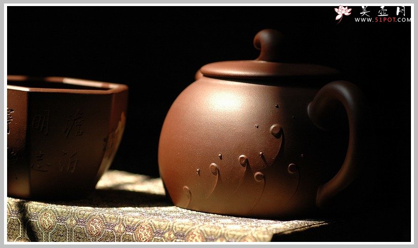 紫砂壶图片：浪淘尽 - 美壶网