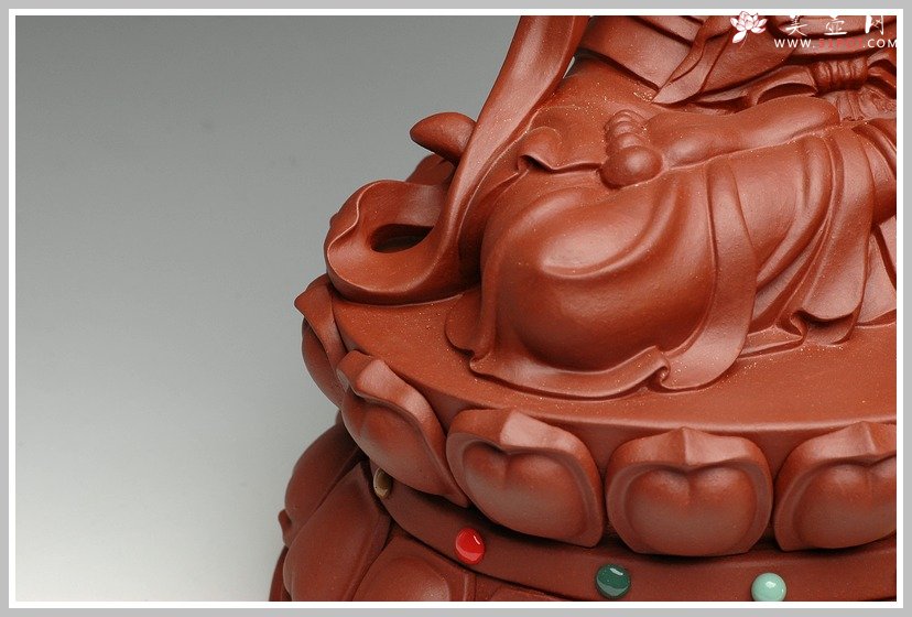 紫砂壶图片：更上一层楼 - 美壶网