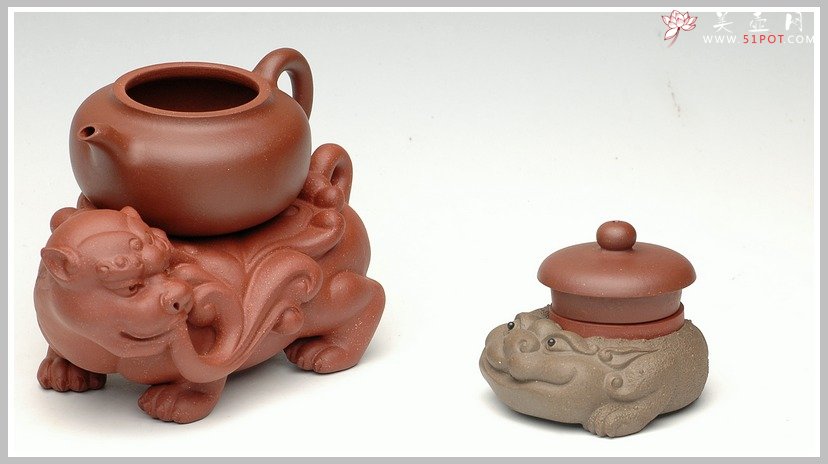 紫砂壶图片：随拍 争宠：） - 美壶网