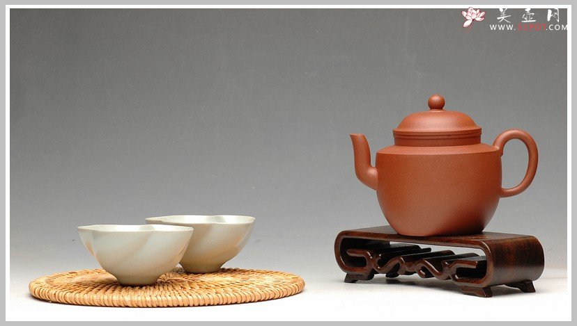 紫砂壶图片：巴适的生活 - 美壶网