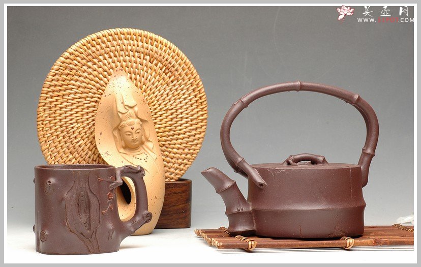 紫砂壶图片：巴适的生活 - 美壶网