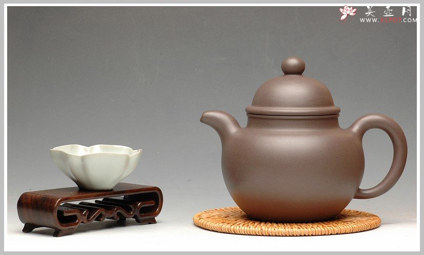 紫砂壶图片：巴适的生活 - 美壶网