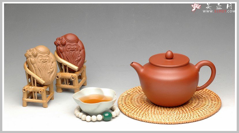 紫砂壶图片：巴适的生活 - 美壶网