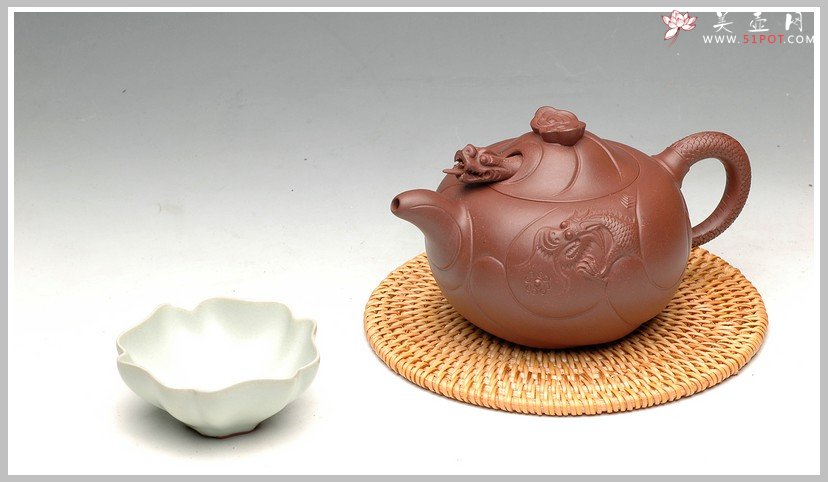 紫砂壶图片：巴适的生活 - 美壶网