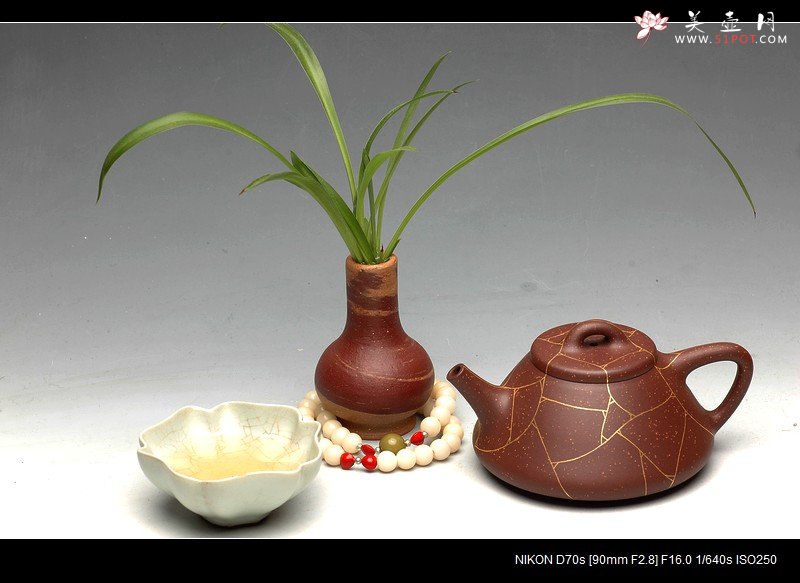 紫砂壶图片：我来问道无余话，云在青天水在瓶 - 美壶网