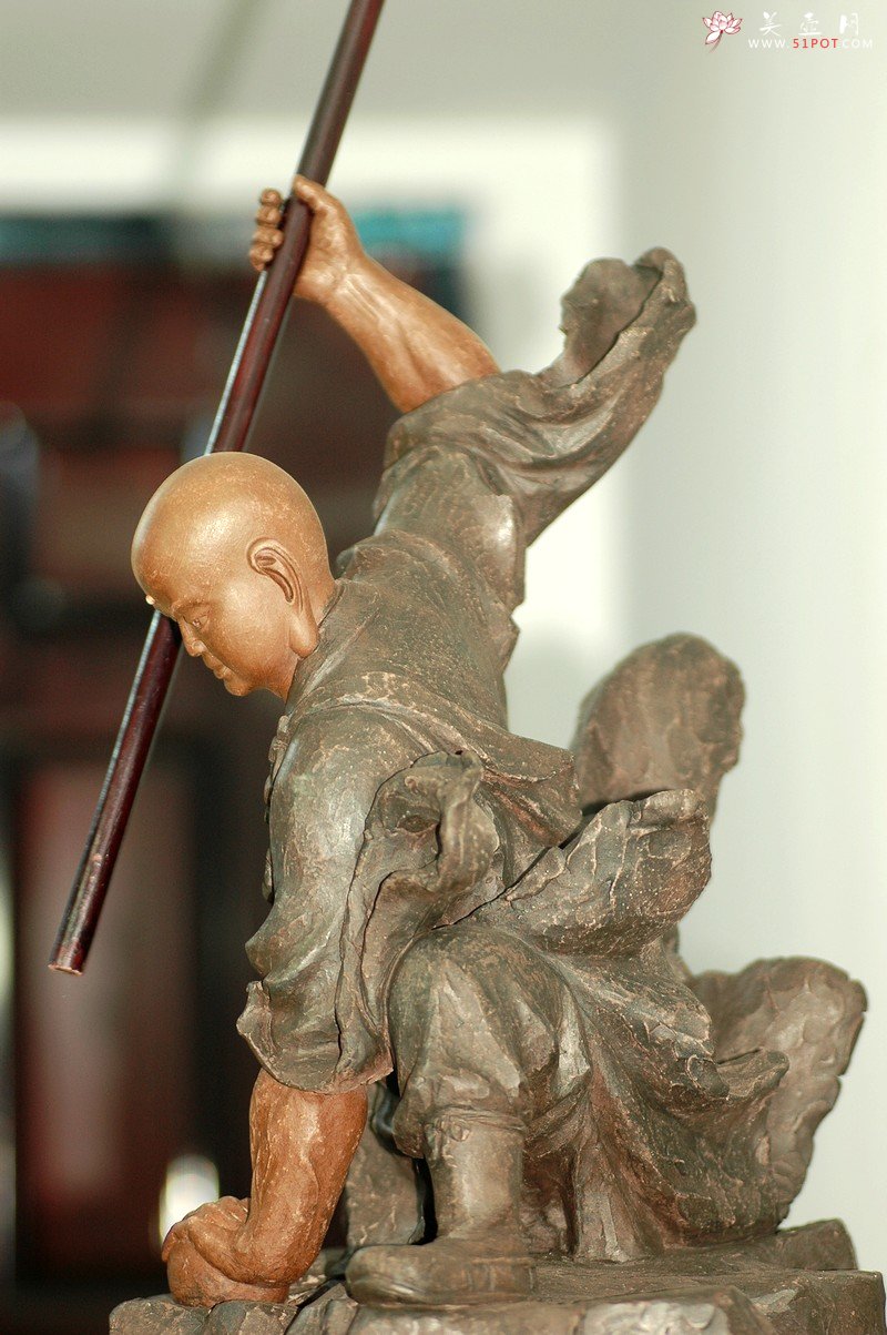 紫砂壶图片：不破地狱，誓不成佛 - 美壶网