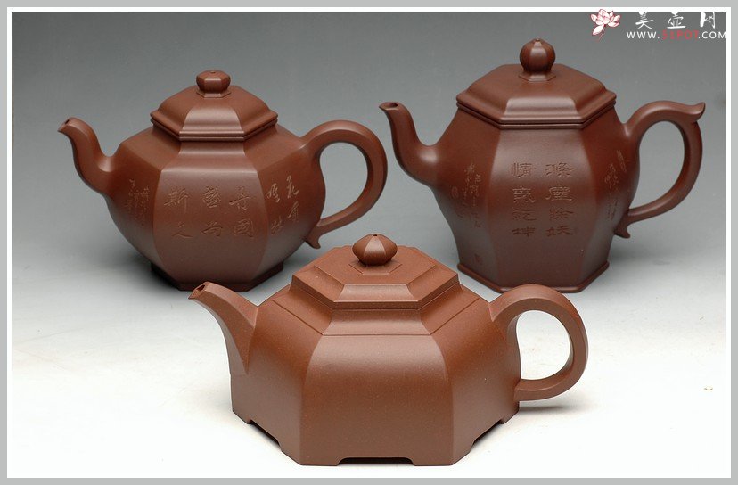 紫砂壶图片：六方会谈 - 美壶网