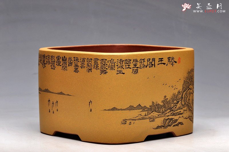 紫砂壶图片：精品中的四方水洗 - 美壶网