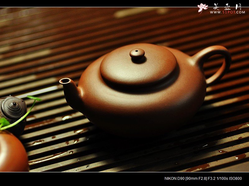 紫砂壶图片：壶润茶香 - 美壶网