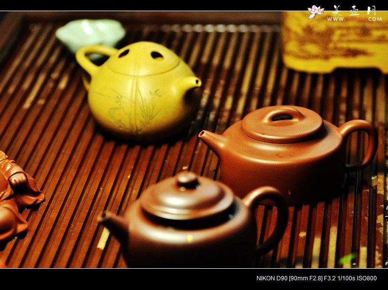 紫砂壶图片：壶润茶香 - 美壶网