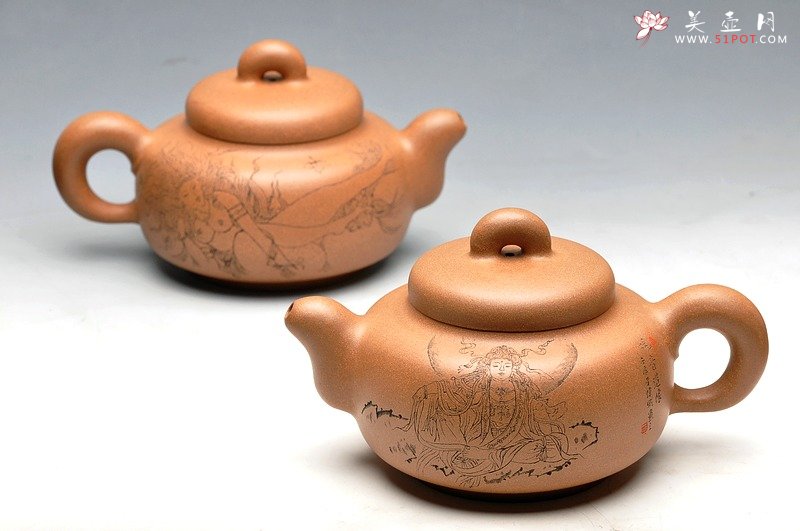 紫砂壶图片：雅和俗 欣赏陈进全手新作 - 美壶网