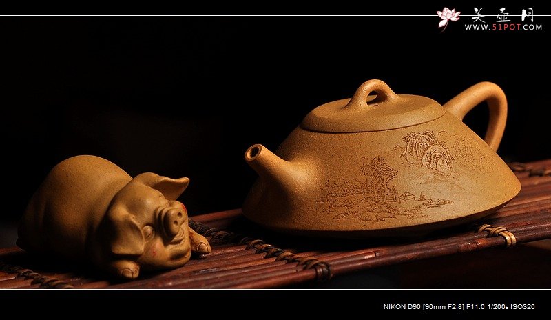 紫砂壶图片：夜思~ - 美壶网