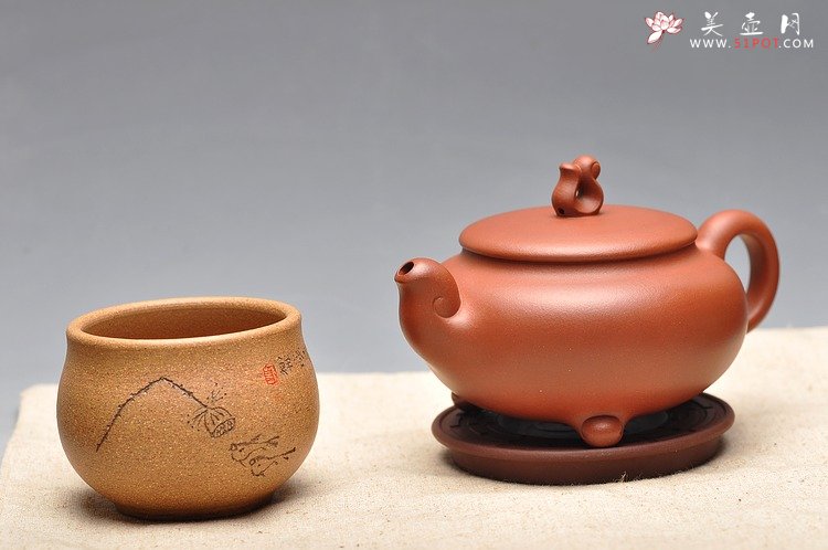 紫砂壶图片：看见你，就想泡你 - 美壶网