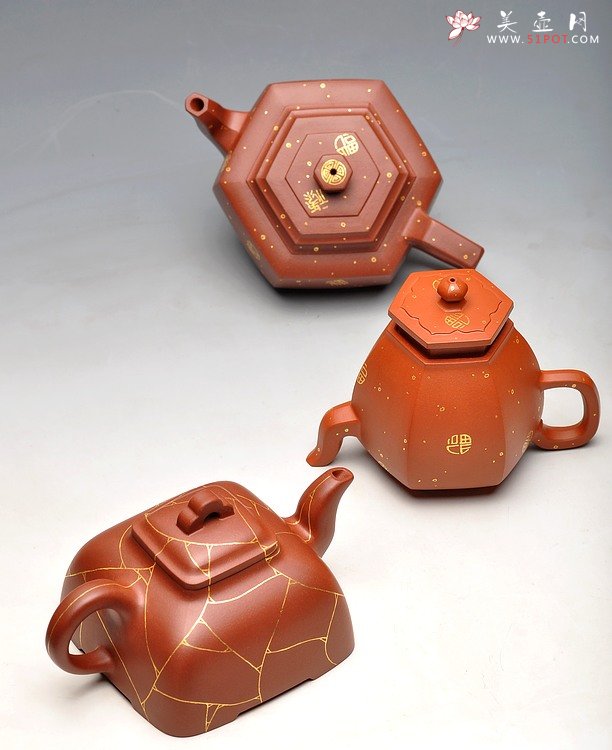 紫砂壶图片：何卫枫 真金系列 - 美壶网