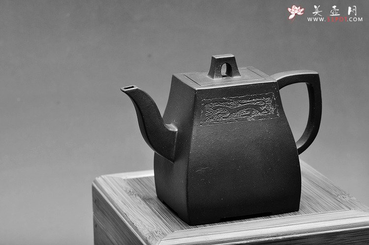 紫砂壶图片：遥想兰亭下，清风满竹林 - 美壶网