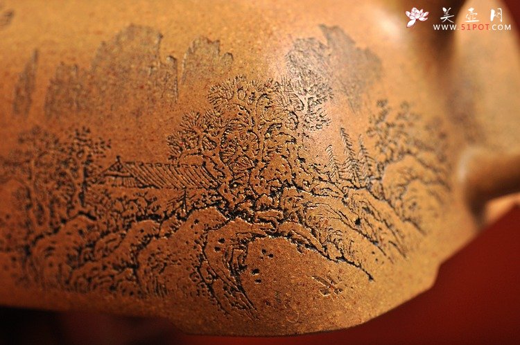 紫砂壶图片：喜欢山水 - 美壶网