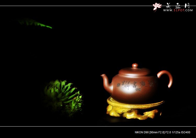 紫砂壶图片：清风弄影~ - 美壶网