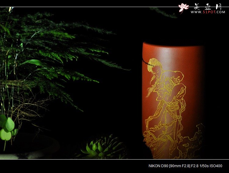 紫砂壶图片：清风弄影~ - 美壶网