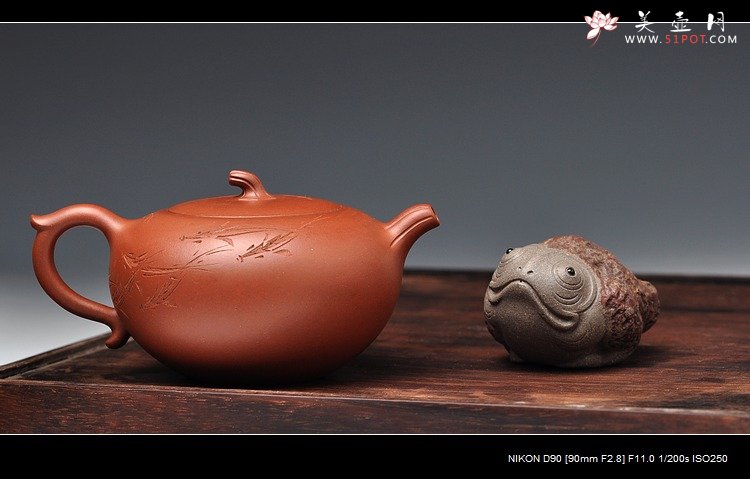 紫砂壶图片：余知余之乐 - 美壶网